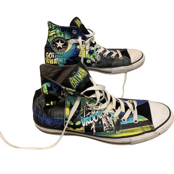 Converse DC Comics Batman High-Top Sneakers - Picture 1 of 9